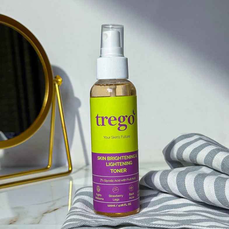 Trego Body/Skin Toner With 7% Glycolic Acid