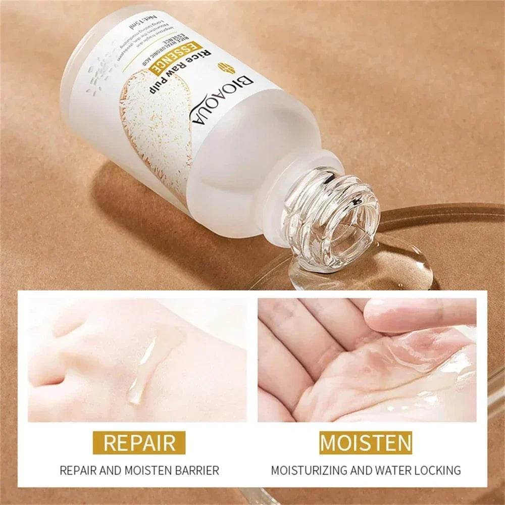 Bioaqua Rice Raw Essence Serum - SMWSHOP
