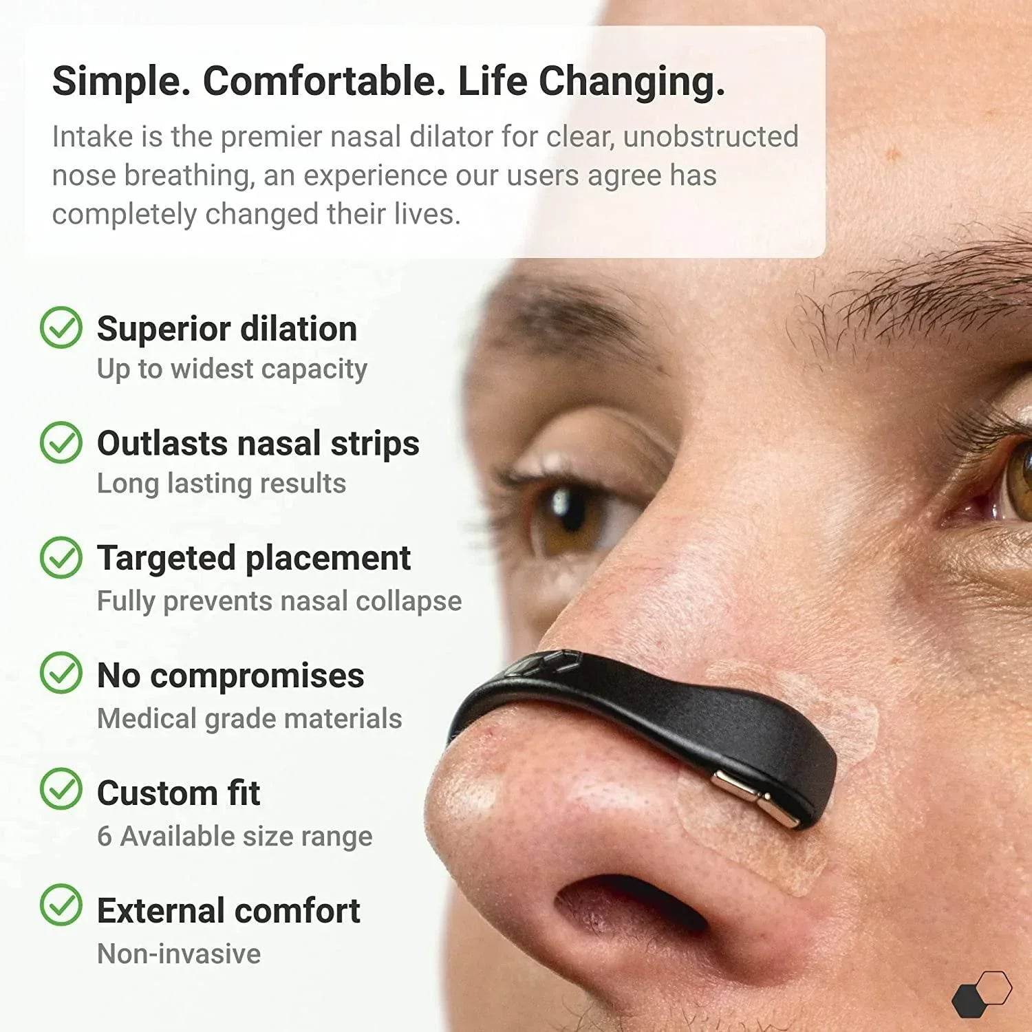 Magnetic Anti-Snoring Nose Strips, Nasal Breathing Kit - SMWSHOP