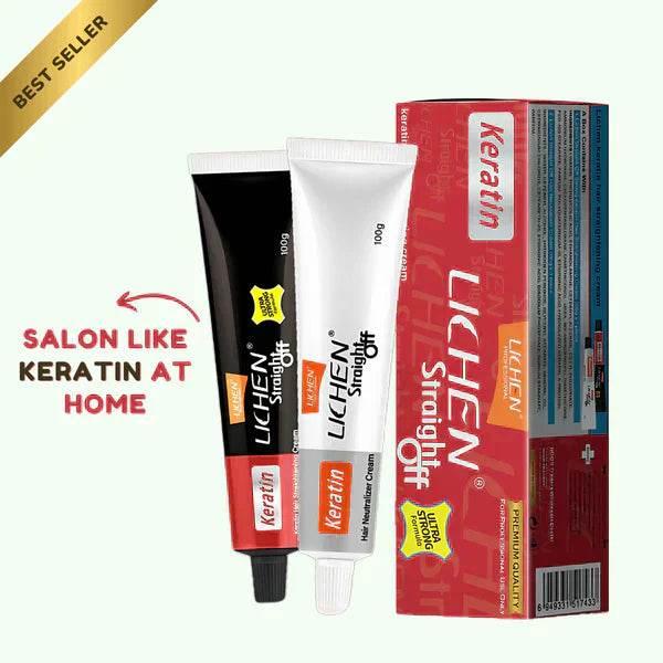 Lichen Hair Keratin Straight Off (Imported) - swmart