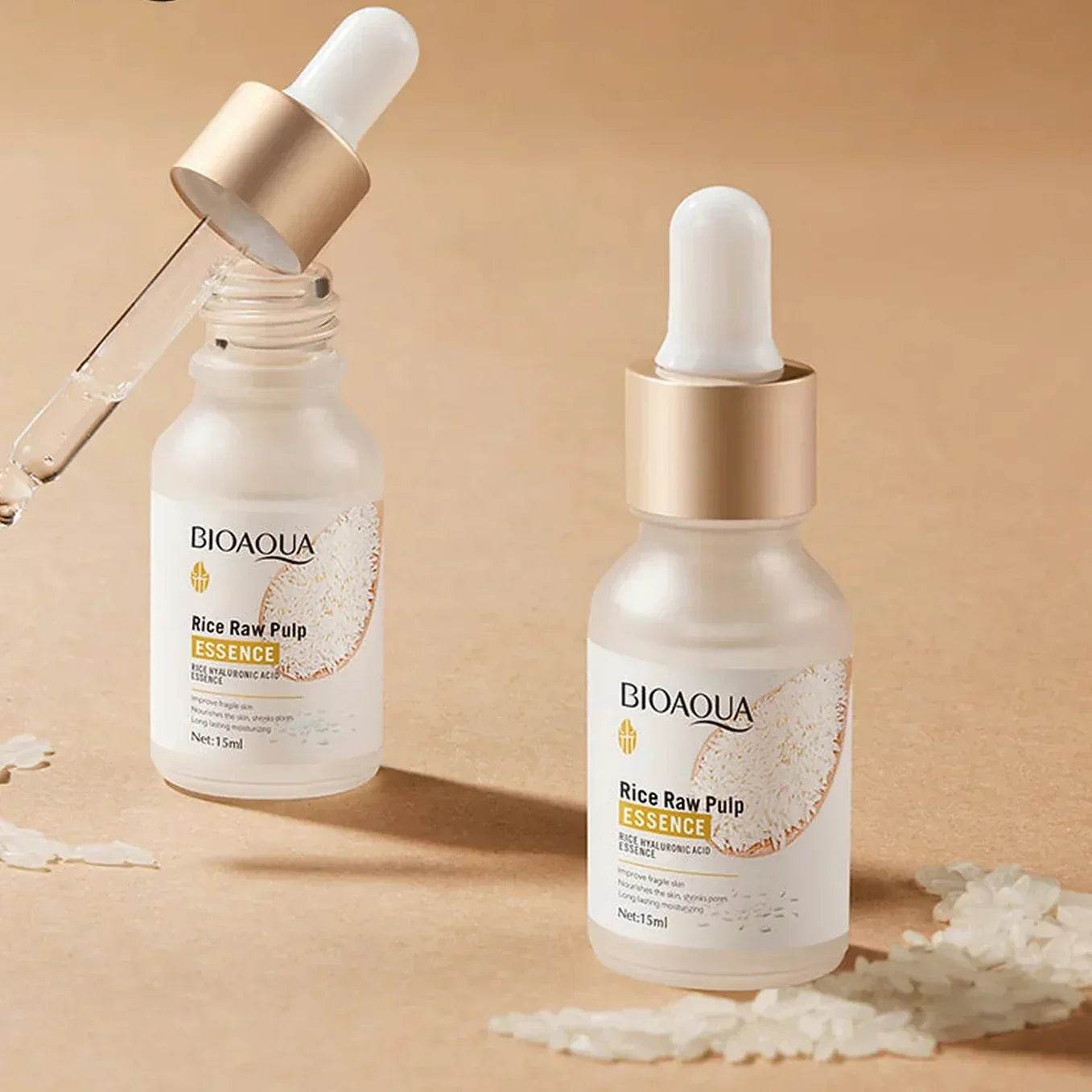 Bioaqua Rice Raw Essence Serum - SMWSHOP