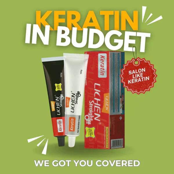 Lichen Hair Keratin Straight Off (Imported) - swmart