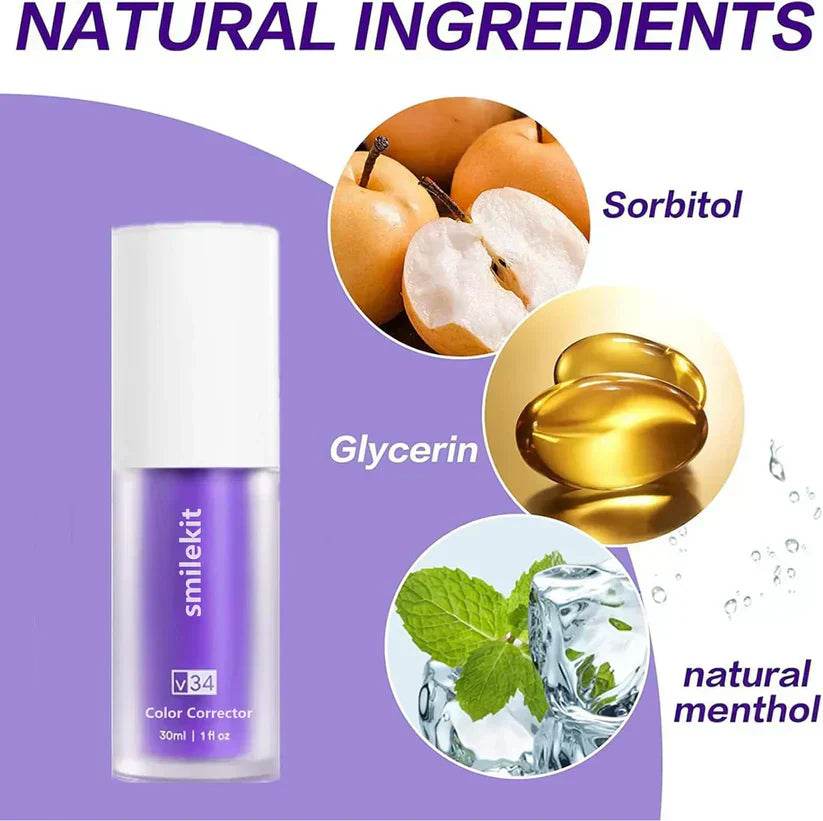 Smilekit Purple Whitening Toothpaste – Transform Your Smile - SMWSHOP