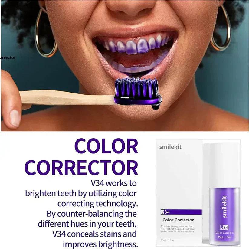 Smilekit Purple Whitening Toothpaste – Transform Your Smile - SMWSHOP